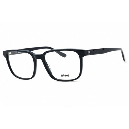 BMW Men's Eyeglasses - Matte Blue Acetate Square Shape Full Rim Frame | BW5084-H 091 ,