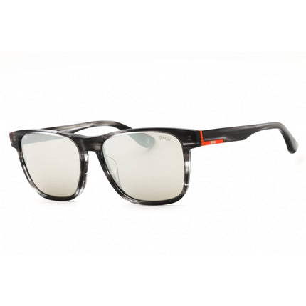 BMW Men's Sunglasses - Grey/Other Acetate Square Shape Full Rim Frame | BW0032 20C ,