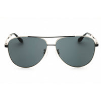 BMW Men's Sunglasses - Shiny Palladium Titanium Aviator Full Rim Frame | BW0054-H 16A ,