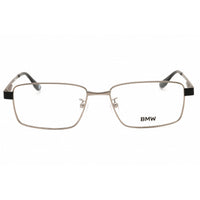 BMW Men's Eyeglasses - Matte Light Ruthenium Metal Rectangular Frame | BW5071-H 015 ,