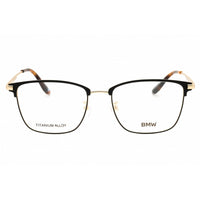 BMW Men's Eyeglasses - Shiny Black Titanium Square Full Rim Frame | BW5092-H 001 ,
