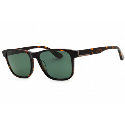 BMW Men's Sunglasses - Dark Havana Acetate Full Rim Rectangular Frame | BW0032 52R ,