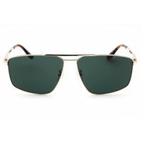 BMW Men's Sunglasses - Gold Titanium Full Rim Rectangular Shape Frame | BW0055-H 32N ,