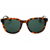 BMW Men's Sunglasses - Dark Havana Acetate Full Rim Rectangular Frame | BW0057-H 52N ,
