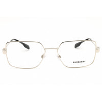 Burberry Men's Eyeglasses - Rectangular Silver Metal Full Rim Frame | 0BE1380 1005 ,