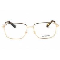 Burberry Men's Eyeglasses - Rectangular Shape Light Gold Metal Frame | 0BE1389 1109 ,