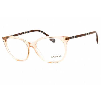 Burberry Women's Eyeglasses - Oval Transparent Peach Acetate Frame | 0BE2389 4088 ,