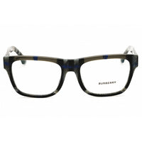 Burberry Men's Eyeglasses - Checkered Grey Acetate Full Rim Frame, 53mm | 0BE2411 4147 ,