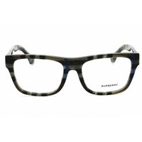 Burberry Men's Eyeglasses - Checkered Grey Acetate Full Rim Frame, 55mm | 0BE2411 4147 ,