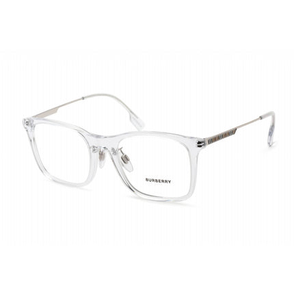 Burberry Men's Eyeglasses - Rectangular Transparent Plastic Frame | BE2343F 3024 ,