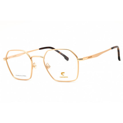 Carrera Men's Eyeglasses - Matte Gold Metal Geometric Full Rim | CARRERA 335 0AOZ 00 ,