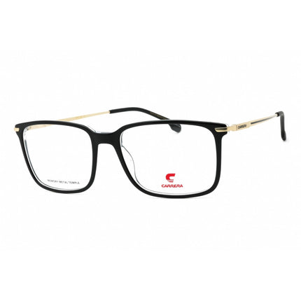Carrera Men's Eyeglasses - Black/Gold Plastic Square Full Rim | CARRERA 8897 7C5 00 ,