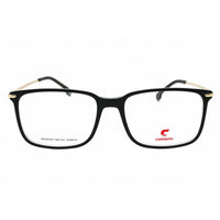 Carrera Men's Eyeglasses - Black/Gold Plastic Square Full Rim | CARRERA 8897 7C5 00 ,