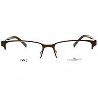 Chesterfield Unisex Eyeglasses - Brown Metal Rectangular Half Rim | 29 XL 01P5 00 ,