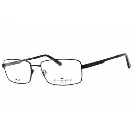 Chesterfield Men's Eyeglasses - Black Metal Rectangular Full Rim Frame | 31 XL 0003 00 ,