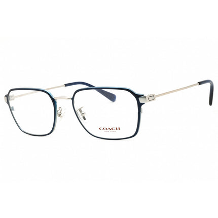 Coach Men's Eyeglasses - Rectangular Shape Silver Metal Full Rim Frame | 0HC5167 9001 ,