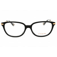Coach Women's Eyeglasses - Rectangular Black Plastic Full Rim Frame | 0HC6185 5002 ,