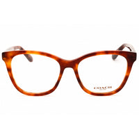 Coach Women's Eyeglasses - Tortoise Caramel Plastic Full Rim Frame | 0HC6256U 5774 ,