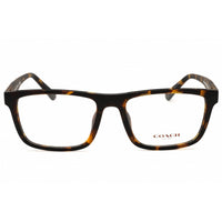 Coach Men's Eyeglasses - Matte Dark Tortoise Plastic Full Rim Frame | 0HC6260U 5120 ,