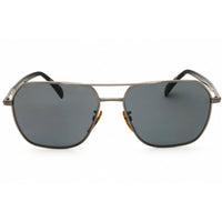 David Beckham Men's Sunglasses - Ruthenium Black Full Rim Frame | DB 1128/G/S 0V81 M9 ,