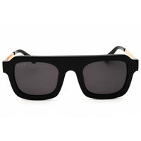DIFF Eyewear Women's Sunglasses - Black Full Rim Rectangular Frame | SDFALDE 0BLA ,