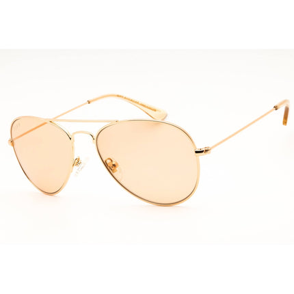 DIFF Eyewear Unisex Sunglasses - Gold Metal Full Rim Aviator Frame | SDFCRUZ 55250N ,