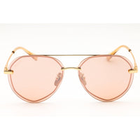 DIFF Eyewear Women's Sunglasses - Gold Metal Full Rim Aviator Frame | SDFLNOX 57250N ,