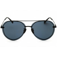 DIFF Eyewear Women's Sunglasses - Black Grey Full Rim Aviator Frame | SDFLNOX 620BLA ,