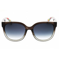 Draper James Women's Sunglasses - Smoke Crystal Square Full Rim Frame | DJ9018 036 ,