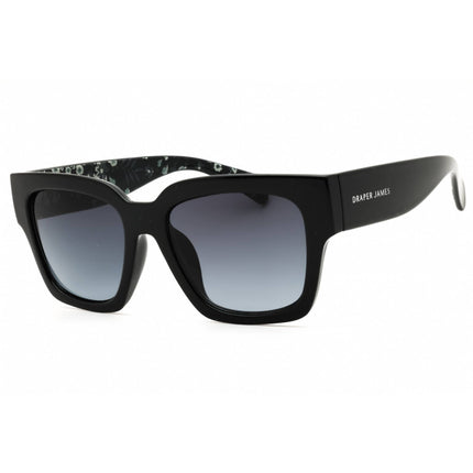Draper James Women's Sunglasses - Black Injected Propionate Square Frame | DJ9022 001 ,