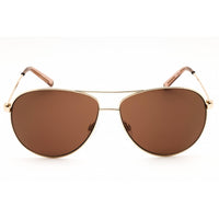 Draper James Women's Sunglasses - Gold Metal Aviator Shape Full Rim Frame | DJ9028 710 ,