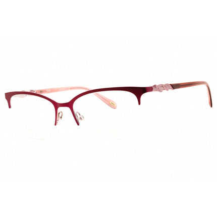 Emozioni Women's Eyeglasses - Matte Plum Pink Metal Cat Eye Frame | EM 4412 02S4 00 ,
