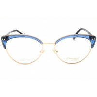 Emozioni Women's Eyeglasses - Blue Metal Cat Eye Full Rim Frame | EM 8509 0PJP 00 ,