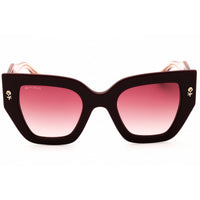 Etro Women's Sunglasses - Burgundy Plastic Cat Eye Shape Frame | ETRO 0010/S 0LHF 3X ,