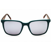 FILA Unisex Sunglasses - Green Acetate Full Rim Rectangular Shape Frame | SFI188 C02X ,