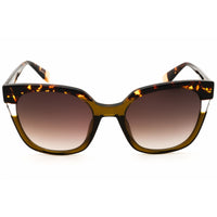 Furla Women's Sunglasses - Tortoise Acetate Full Rim Cat Eye Shape Frame | SFU401 090Y ,