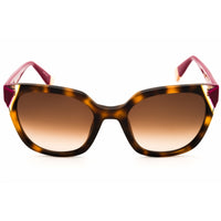 Furla Women's Sunglasses - Tortoise Acetate Full Rim Cat Eye Frame | SFU401V 01AY ,