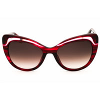 Furla Women's Sunglasses - Burgundy Acetate Full Rim Cat Eye Frame | SFU405V 04A2 ,
