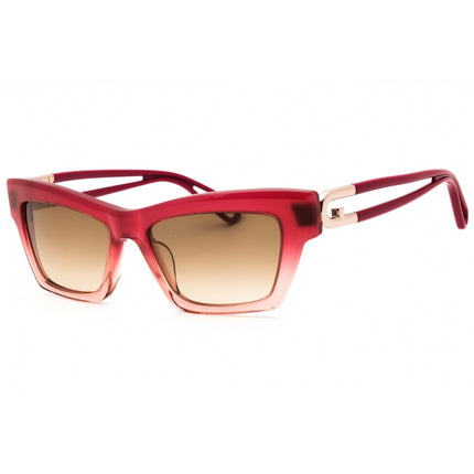 Furla Women's Sunglasses - Burgundy Acetate Full Rim Cat Eye Shape Frame | SFU465 0D78 ,