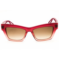 Furla Women's Sunglasses - Burgundy Acetate Full Rim Cat Eye Shape Frame | SFU465 0D78 ,