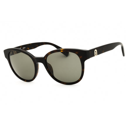 Furla Women's Sunglasses - Tortoise Acetate Full Rim Round Shape Frame | SFU471 0722 ,