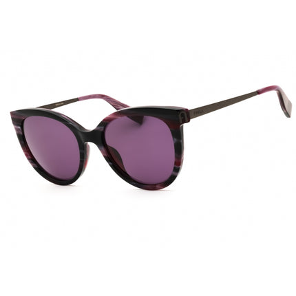 Furla Women's Sunglasses - Purple Acetate/Metal Full Rim Cat Eye Frame | SFU508 091A ,