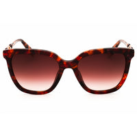 Furla Women's Sunglasses - Red Acetate/Metal Full Rim Cat Eye Frame | SFU532 0XAR ,