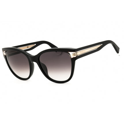 Furla Women's Sunglasses - Glossy Black Acetate Full Rim Cat Eye Frame | SFU593V 0700 ,