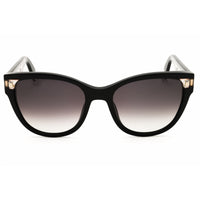 Furla Women's Sunglasses - Glossy Black Acetate Full Rim Cat Eye Frame | SFU593V 0700 ,