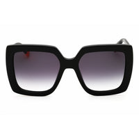 Furla Women's Sunglasses - Shiny Black Full Rim Oversized Shape Frame | SFU685 0700 ,
