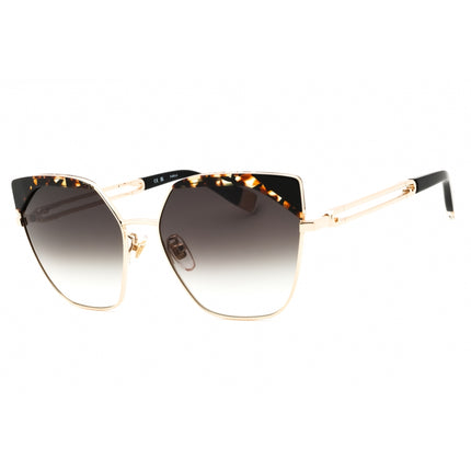 Furla Women's Sunglasses - Shiny Rose Gold Full Rim Cat Eye Shape Frame | SFU690V 300Y ,