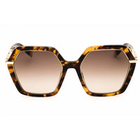 Furla Women's Sunglasses - Brown Havana Full Rim Oversized Shape Frame | SFU691 0710 ,