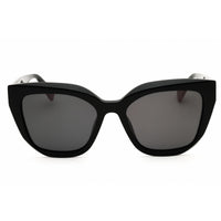Furla Women's Sunglasses - Glossy Black Acetate Full Rim Cat Eye Frame | SFU781 700Y ,