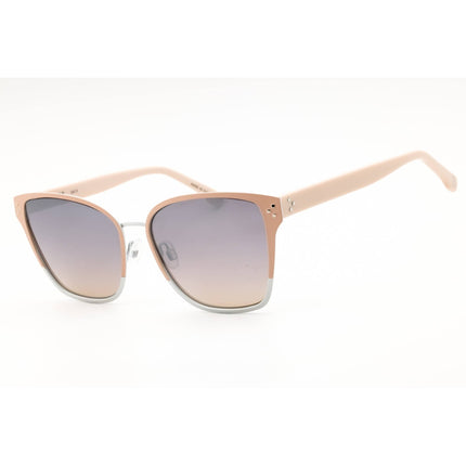 GAP Women's Sunglasses - Cat Eye Shape Pink/Grey Metal Full Rim Frame | SGP001 0ROS ,